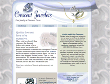 Tablet Screenshot of crescentjewelers.com